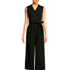 🔥Calvin Klein Women's Black Jumpsuit  Like new, Selling cheap)